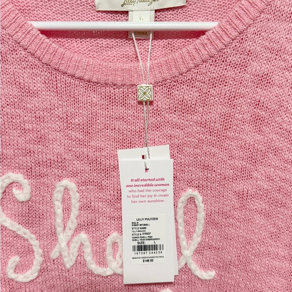 NWT Lilly Pulitzer Tully Sweater size Large - Picture 3 of 6